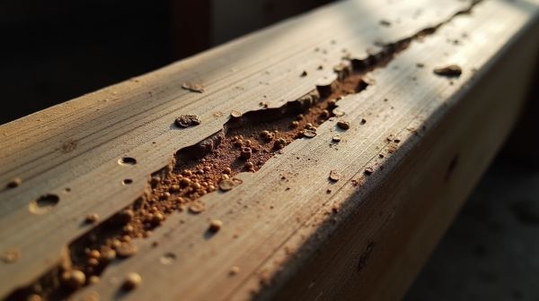 Des dommages irréversibles causés par les insectes xylophages