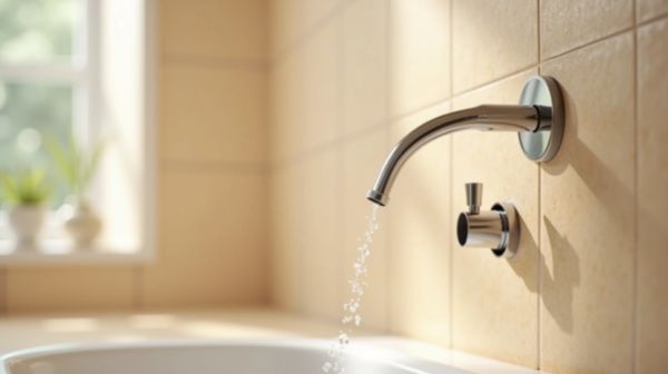 Économisez de l'eau avec un pommeau de douche économique