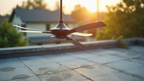 Pourquoi un ventilateur de plafond extérieur est essentiel pour votre confort